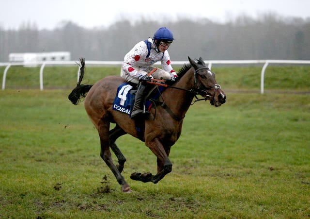 Hermes Allen looked a real star in the making at Newbury