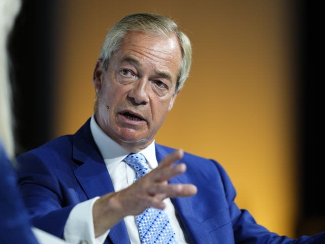 Reform UK leader Nigel Farage 