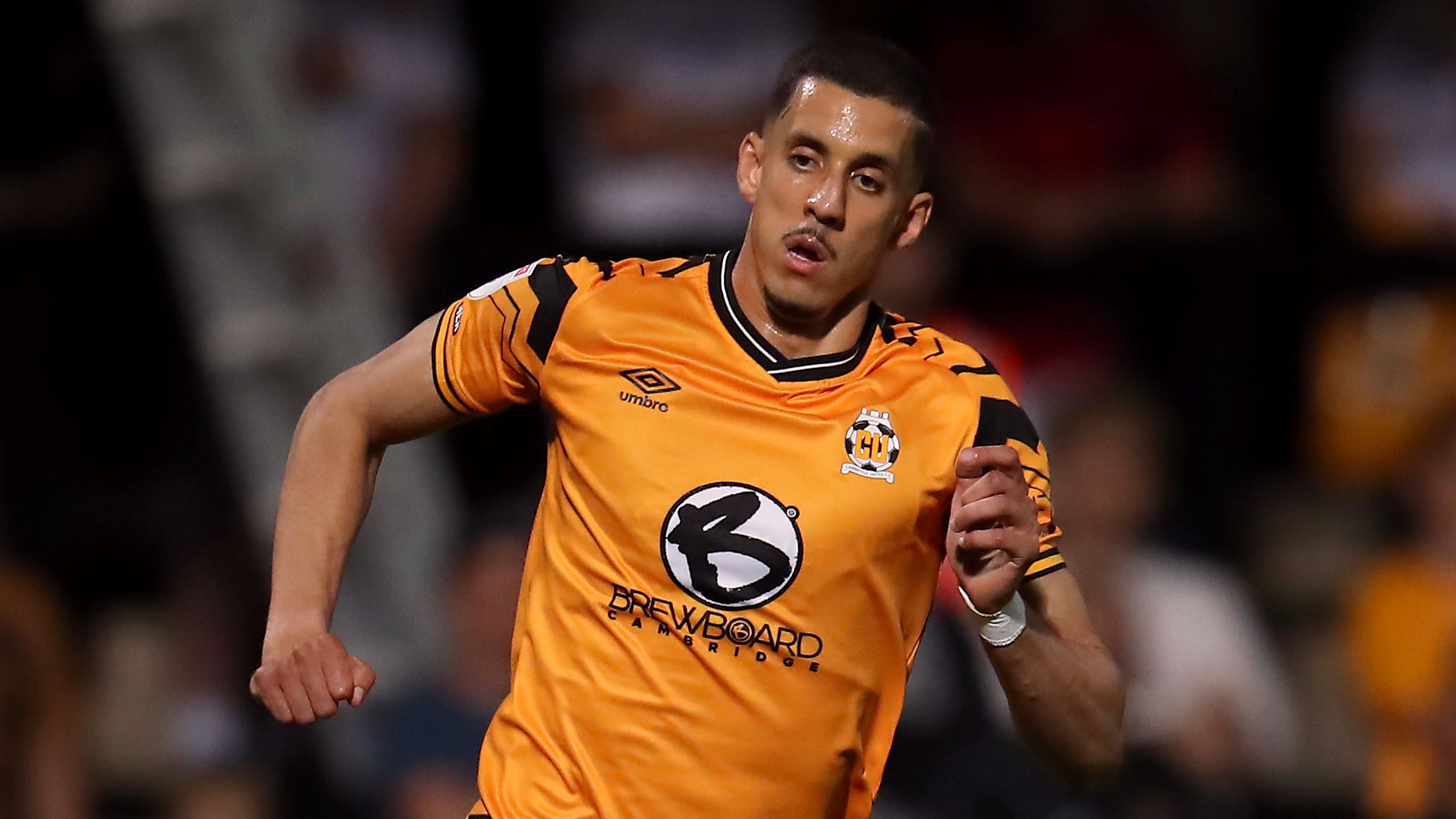 Gassan Ahadme put Cambridge ahead (Simon Marper/PA)