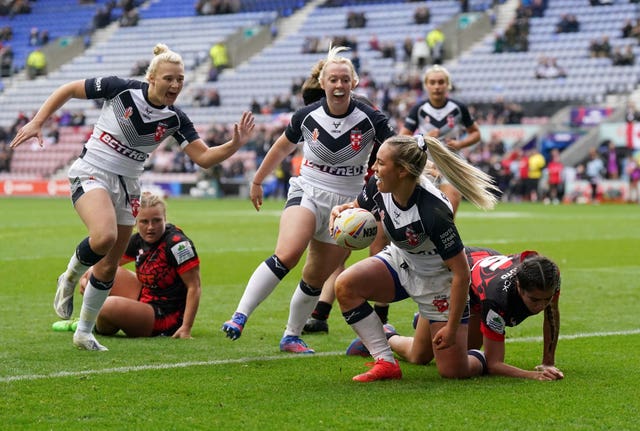 England v Canada – Women’s Rugby League World Cup – Group A – DW Stadium