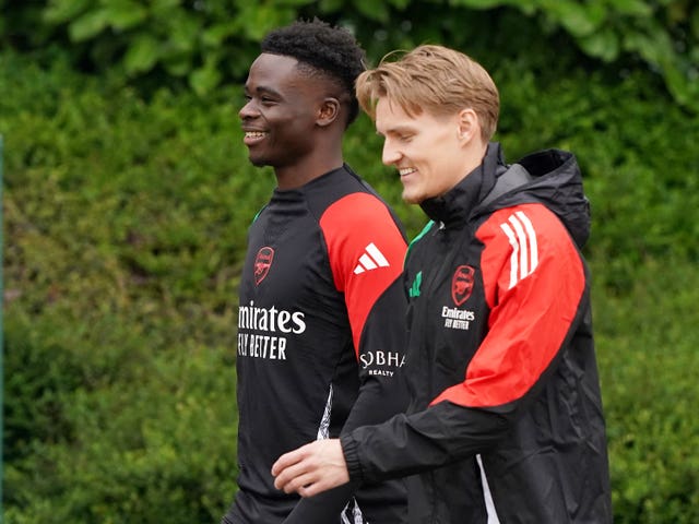 Bukayo Saka (and Martin Odegaard