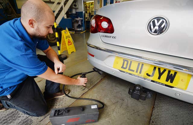 VW emission tests rigging