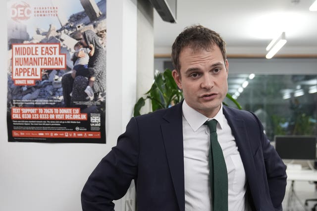 Disasters Emergency Committee ministerial visit