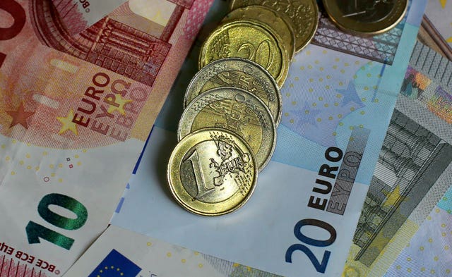 Euro notes and coins