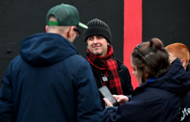 Billie Joe Armstrong at Wrexham 