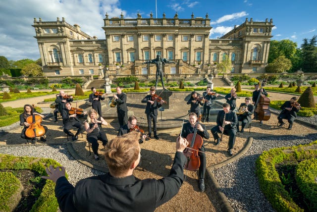 Yorkshire Symphony Orchestra play at Harewood House