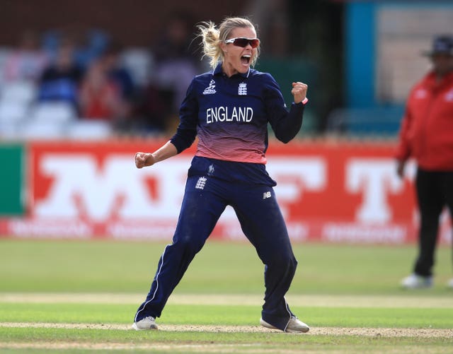 Alex Hartley was a key member of the England side that won the Women's World Cup in 2017 (Mike Egerton/PA)