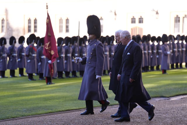 Frank-Walter Steinmeier and the King