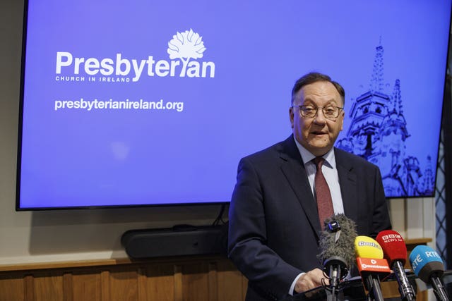 Presbyterian Church in Ireland press conference