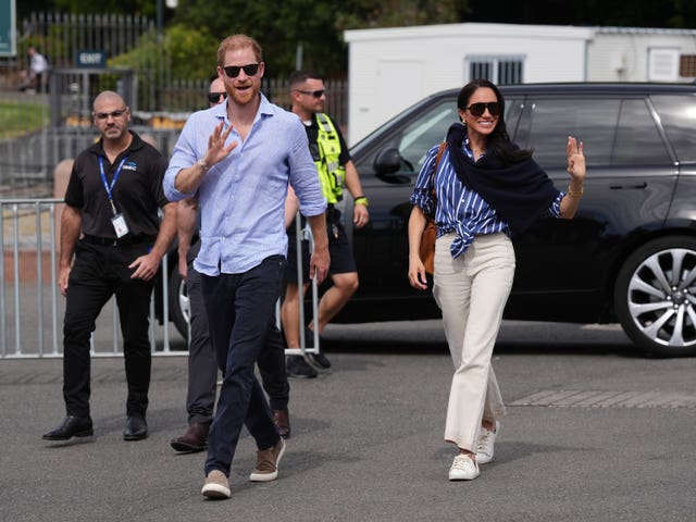Duke and Duchess of Sussex in Australia