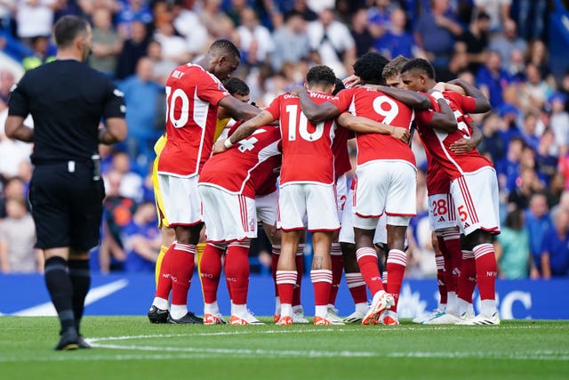 Forest beat Chelsea at Stamford Bridge on Saturday