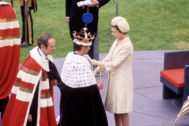 The Prince of Wales's investiture