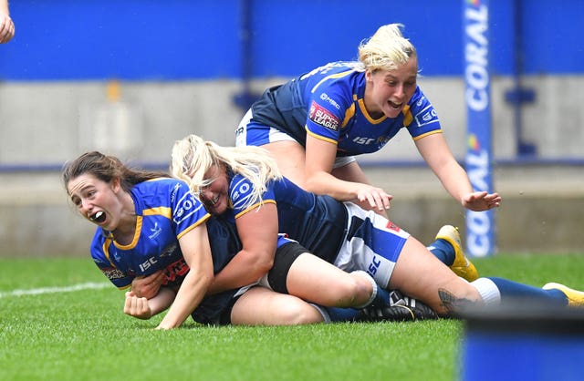 Castleford Tigers v Leeds Rhinos – Coral Women’s Challenge Cup – Final – University of Bolton Stadium