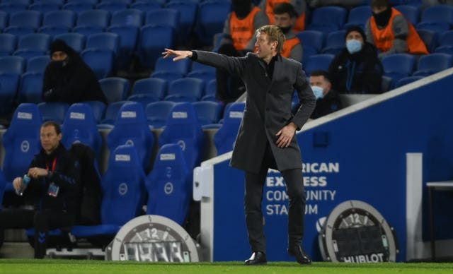 Graham Potter's Brighton earned a valuable point on Monday