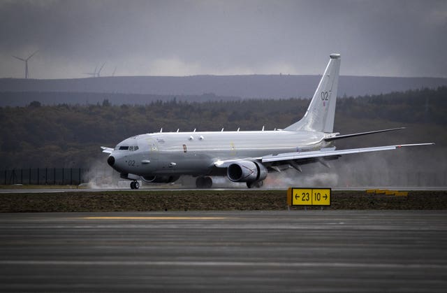 Poseidon MRA1 arrives at RAF Lossiemouth