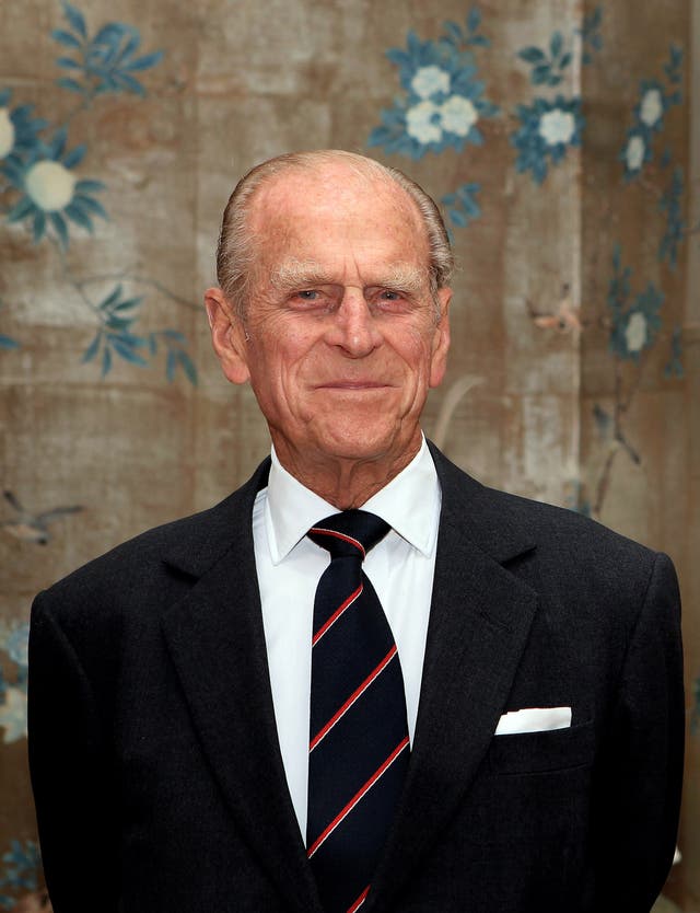A smiling Philip on royal duty