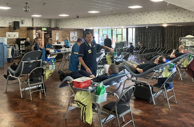 Southport blood donor session for Elsie Dot Stancombe