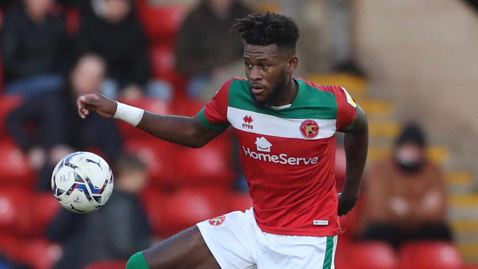 Rollin Menayese had a missed night for Walsall in the draw with Barrow (Bradley Collyer/PA)