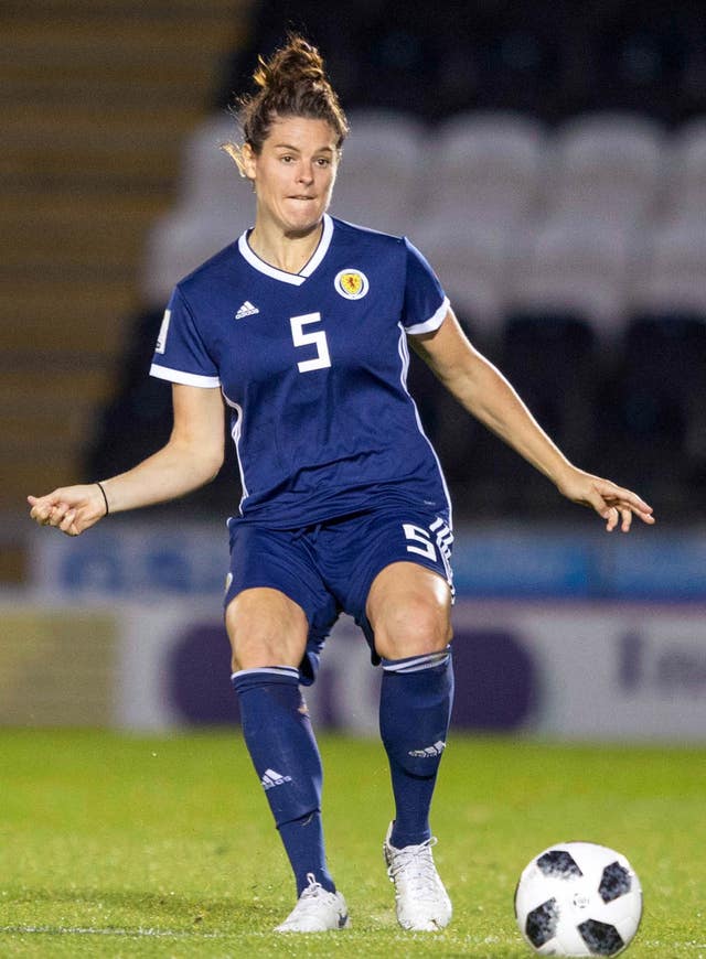 Jennifer Beattie has played 124 times for Scotland (Jeff Holmes/PA).