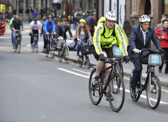 Cycle commuting stock