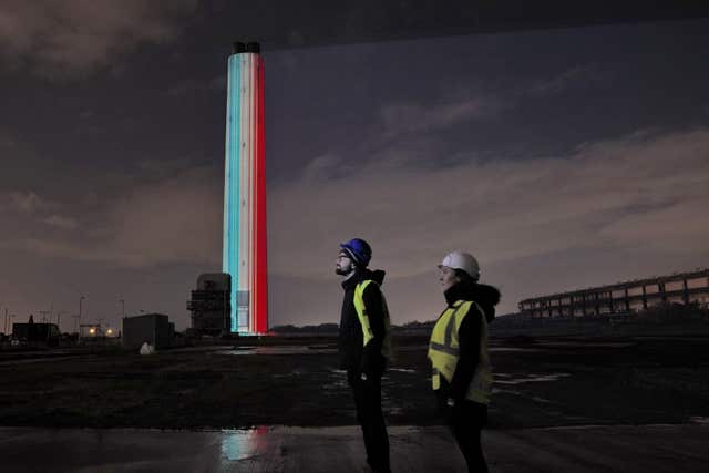 Longannet power station demolition