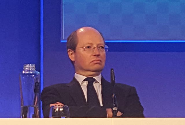 Sir Philip Rutnam at a summit in Westminster (Helen William/PA)