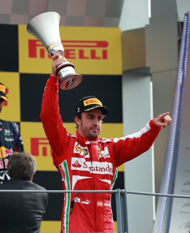 Ferrari’s Fernando Alonso was tice pipped to the drivers' championship under Stefano Domenicali