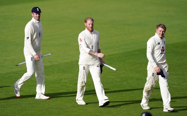 Ben Stokes (centre) has become the world number one all-rounder 