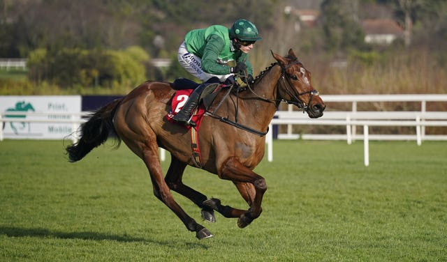 El Fabiolo winning at Leopardstown's Dublin Racing Festival 