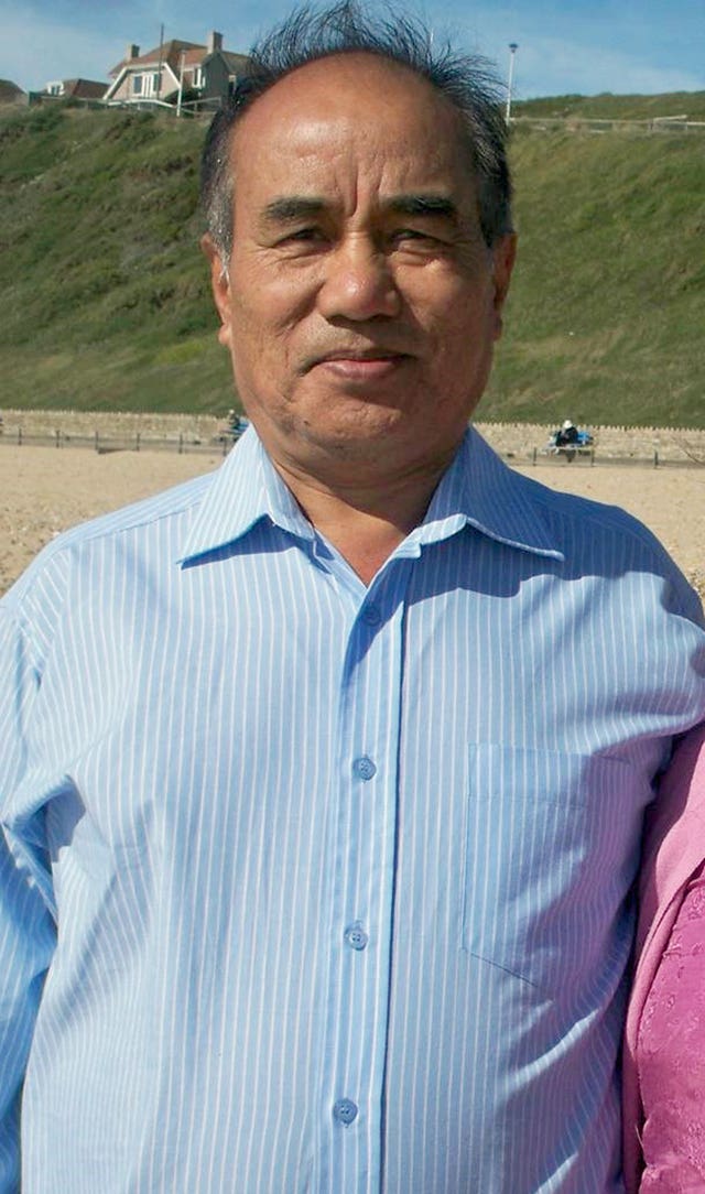 Narayan Gurung, 66, died on Christmas Day 2016 (Family/PA) 