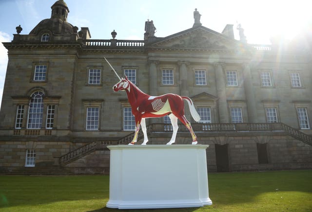 Damien Hirst exhibition at Houghton Hall