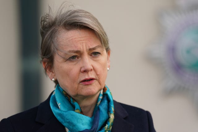 Home Secretary Yvette Cooper