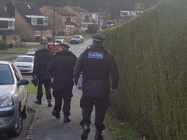 Police incident in Crawley Down