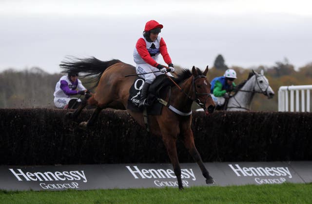 Carruthers on his way to victory in the 2011 Hennessy