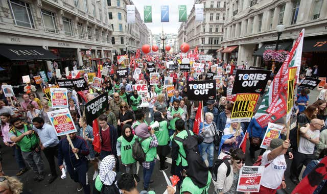 Anti-austerity protest