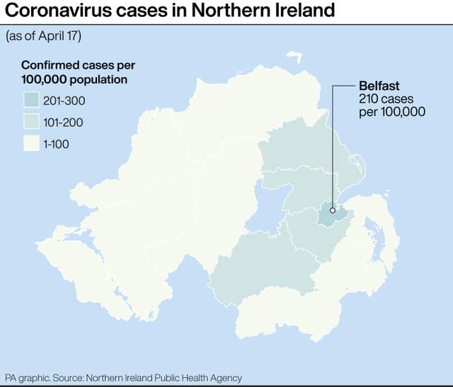 HEALTH Coronavirus Ulster