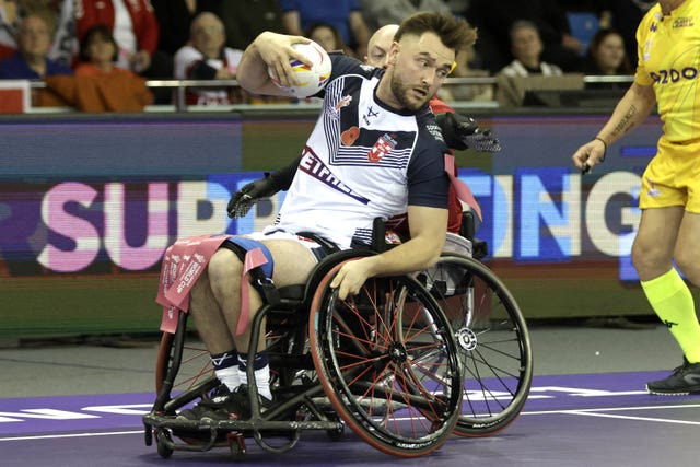 England v Wales – Wheelchair Rugby League World Cup – Semi-Final – EIS Sheffield