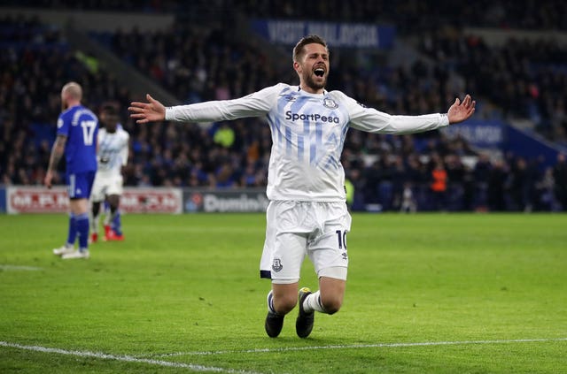 Sigurdsson bagged a brace at Cardiff in midweek (Nick Potts/PA)