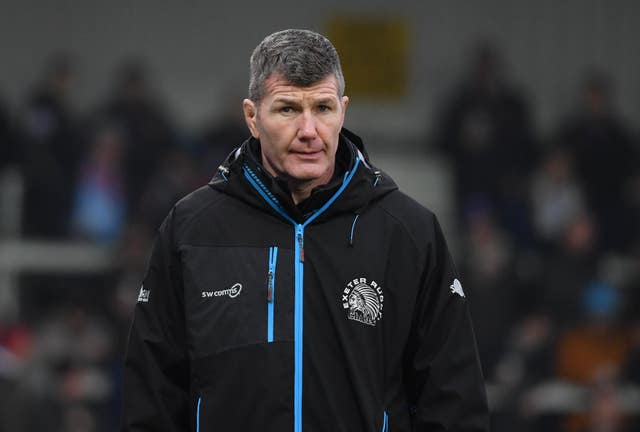 Rob Baxter is preparing Exeter for their European quarter-final against Leinster on Saturday
