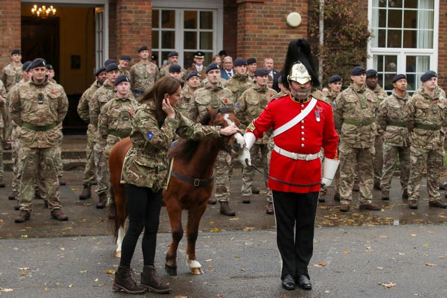 Royal visit to Robertson Barracks
