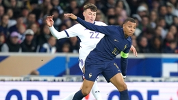 France’s Kylian Mbappe (right) shines against Scotland (Adam Davy/PA)