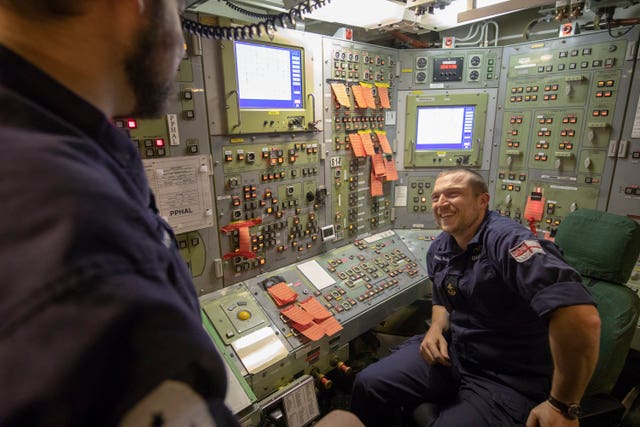 Gavin Williamson visit to HM Naval Base Clyde