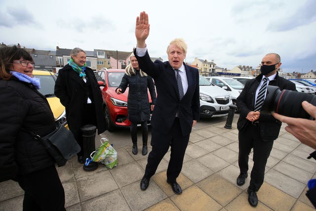 Prime Minister Boris Johnson visited Hartlepool on Monday 