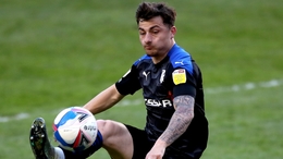 Otis Khan netted the only goal as Grimsby beat Stockport (Nick Potts/PA)