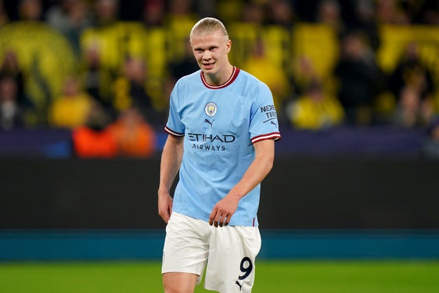 Erling Haaland had not felt well before the game and sustained a minor foot injury before being substituted against Dortmund