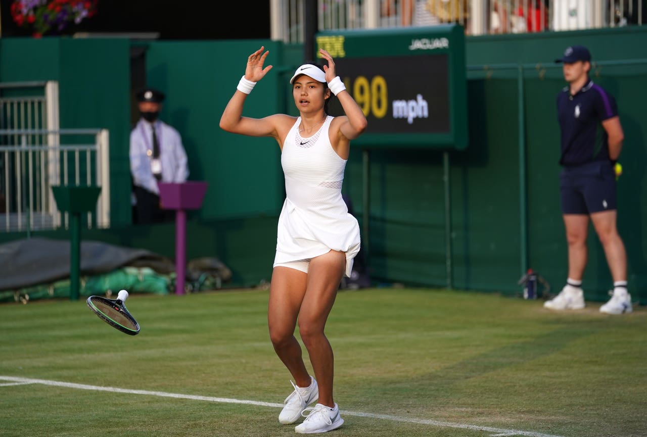 Wimbledon day four: Federer and Barty advance as Norrie and Raducanu