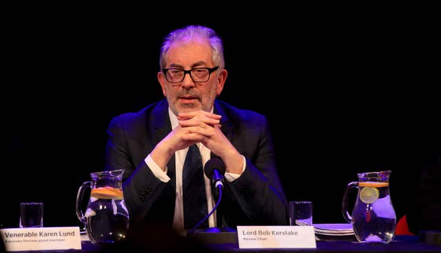 The late Lord Bob Kerslake would have been 
