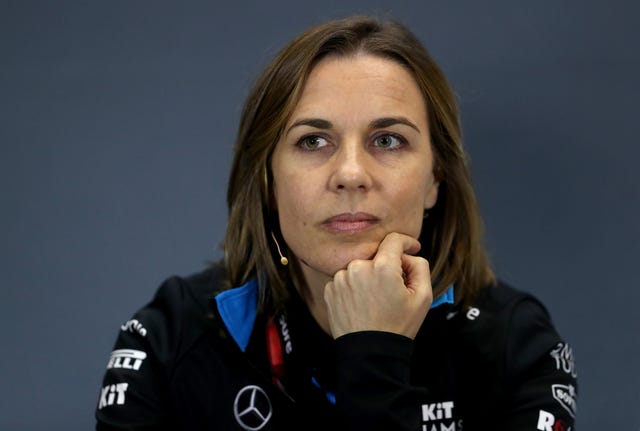 Former Williams deputy team principal Claire Williams 