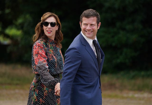 Dermot O’Leary and wife Dee Koppang