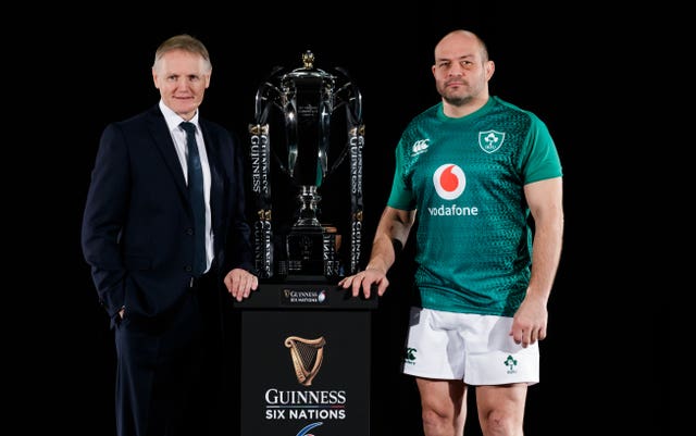 Rory Best (right)